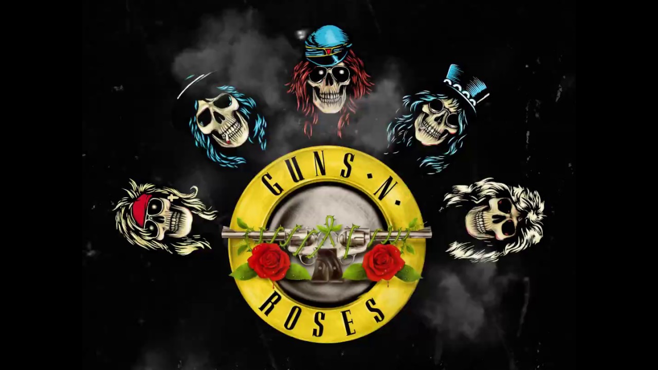Guns n roses hace 34 años